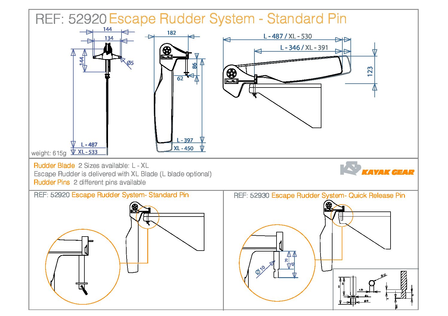 Alternative view of Timon Escape Largo KG
